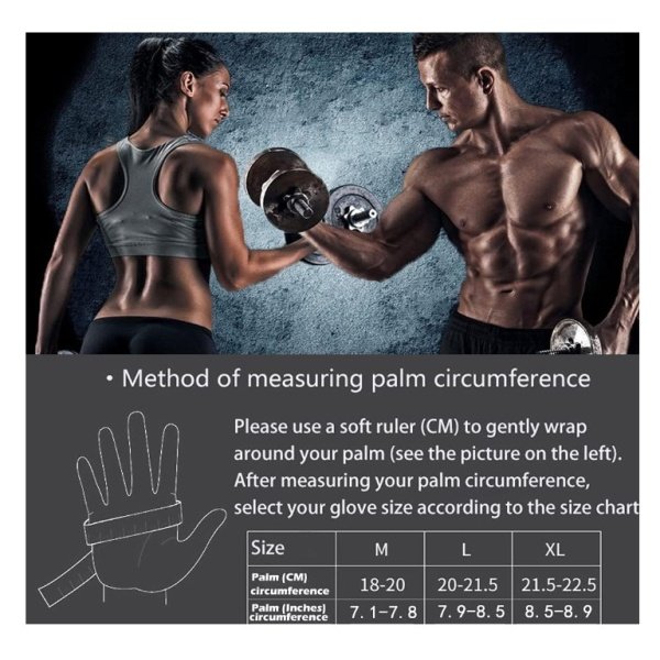 Guantes de gimnasio Zyxformis - Talla L - Imagen 3