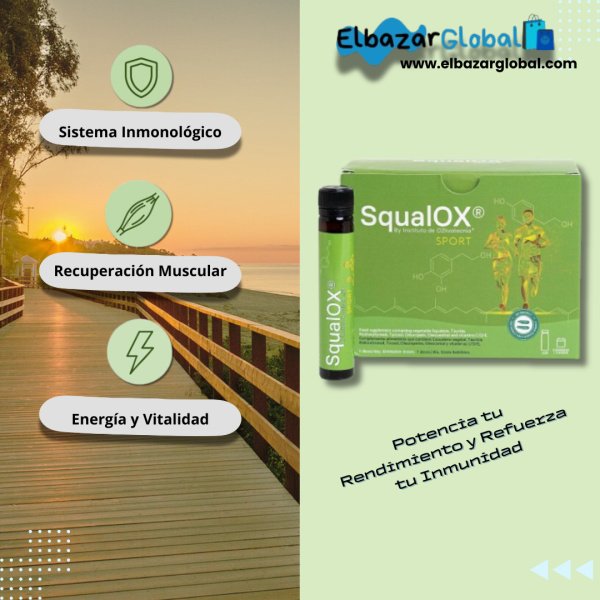 SqualOX® Sport Immune Booster - Refuerzo Inmunitario para deportistas