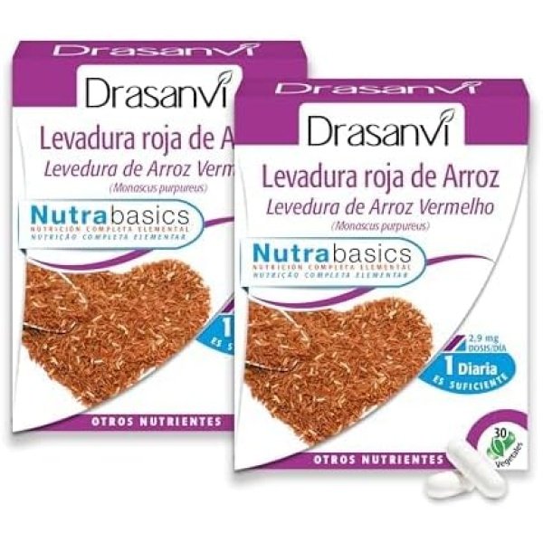 Levadura Roja de Arroz Drasanvi - Colesterol y Salud