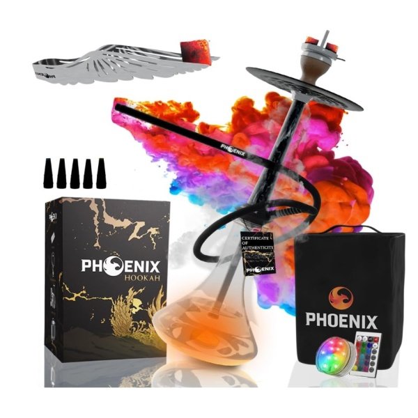 Shisha Premium 50cm – Diseño Elegante y Portátil
