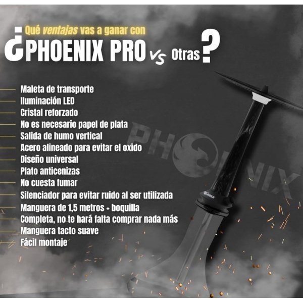Shisha Premium 50cm – Diseño Elegante y Portátil - Imagen 4