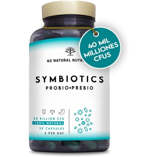 Symbiotics Pro & Prebióticos 40 mil millones UFC