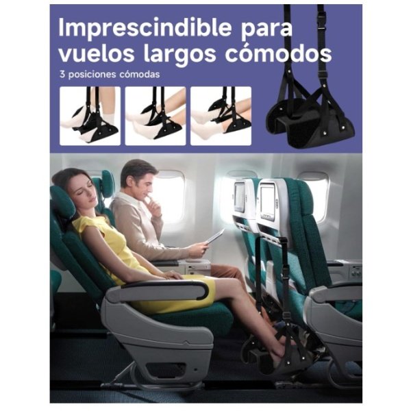 Hamaca Reposapiés Moman – 2 hamacas - Imagen 3