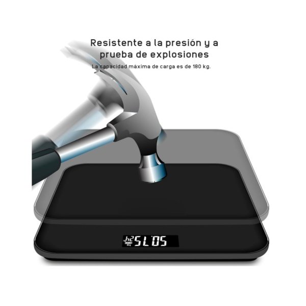 Báscula Fitness Inteligente con LED - Imagen 4