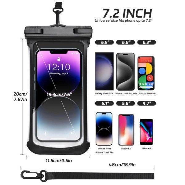 Funda Impermeable Móvil IPX8 (2 uds) - Imagen 3