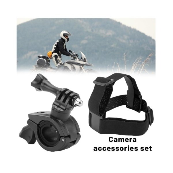 Soporte 3 en 1 para GoPro – Manillar, Cabeza y Sombrero - Imagen 4