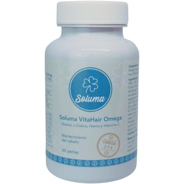 Soluma VitaHair Omega - Vitaminas Para El Pelo