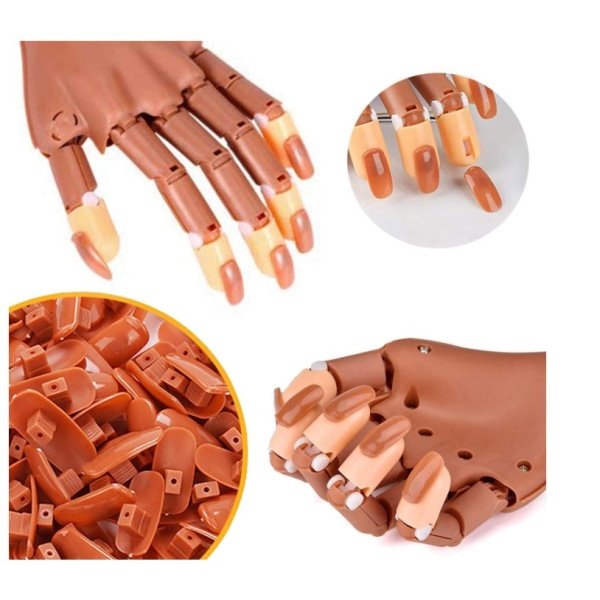 Mano Práctica para Uñas + 200 Tips – Kit Completo - Imagen 3