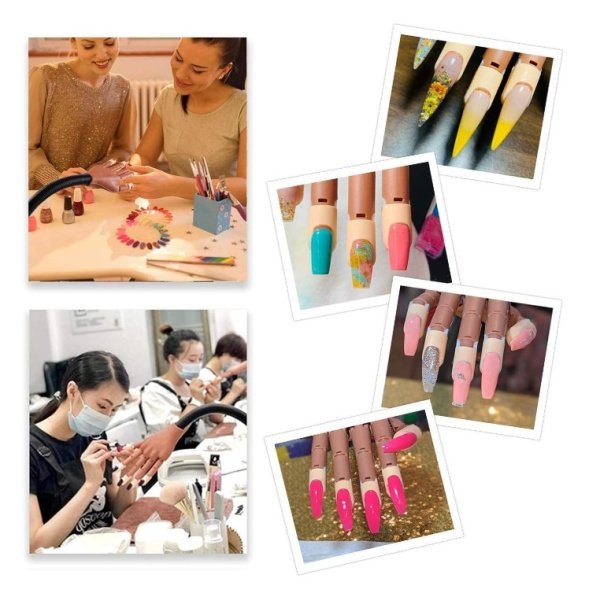 Mano Práctica para Uñas + 200 Tips – Kit Completo - Imagen 4