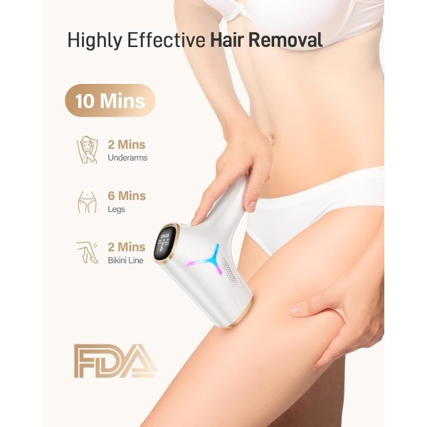 Depiladora Lase IPL - Tecnología de Doble Pulso - Imagen 4