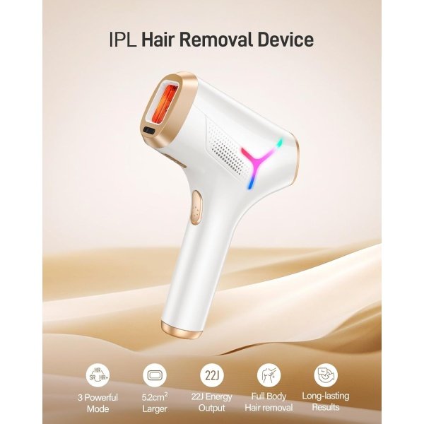 Depiladora Lase IPL - Tecnología de Doble Pulso - Imagen 3
