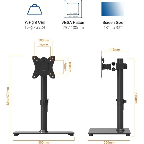 Soporte Universal para TV 13”-32” - Imagen 2