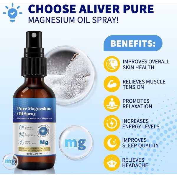 Spray de Aceite de Magnesio 100% Natural - Imagen 4