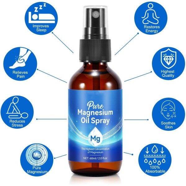 Spray de Magnesio Relajante – Alivio y Sueño Natural - Imagen 4