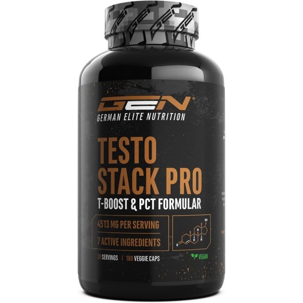 Potente Testo Stack Pro – Máxima fuerza natural
