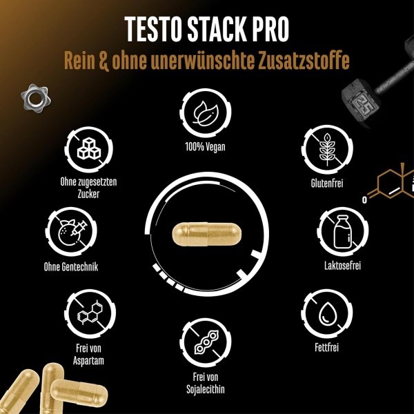 Potente Testo Stack Pro – Máxima fuerza natural - Imagen 3