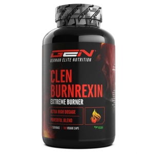 Clenburnrexin – Dosis Ultra Alta – 180 cápsulas – Quemador de grasa natural