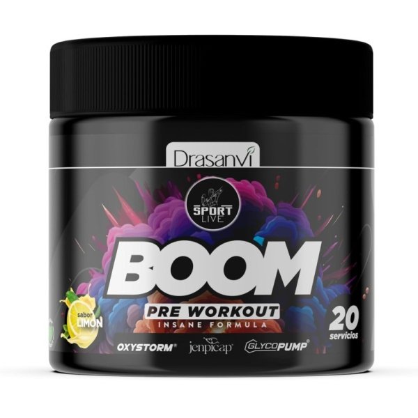 Pre-Workout Drasanvi Limón | Energía y Rendimiento Total