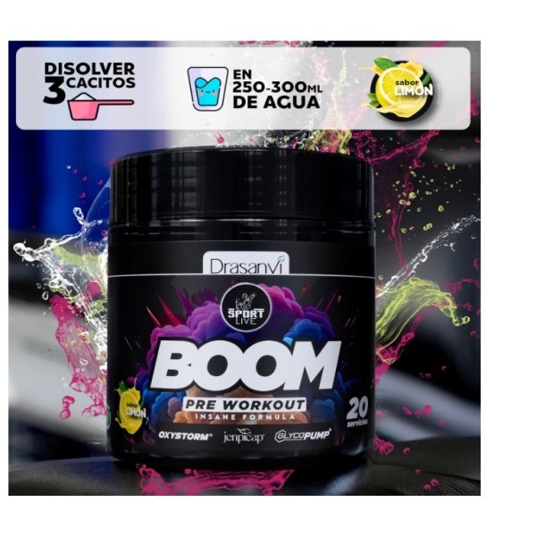 Pre-Workout Drasanvi Limón | Energía y Rendimiento Total - Imagen 4