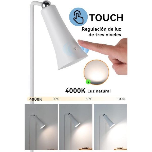 Lámpara LED Escritorio 4 en 1 - Imagen 2