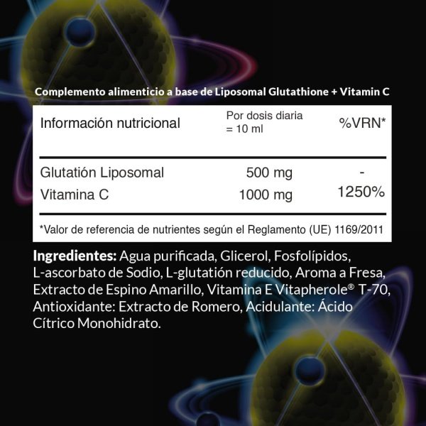 Glutatión + Vitamina C Liposomal – Máxima Absorción - Imagen 2