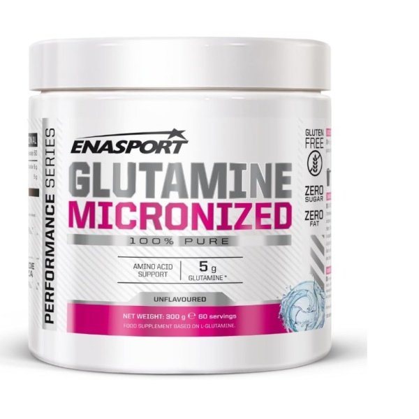 Glutamina Enasport 300g | Recuperación Muscular Sin Sabor