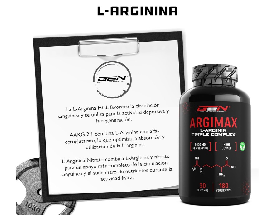 Argimax Triple Complex 6600 mg – Potencia y Resistencia - Imagen 3