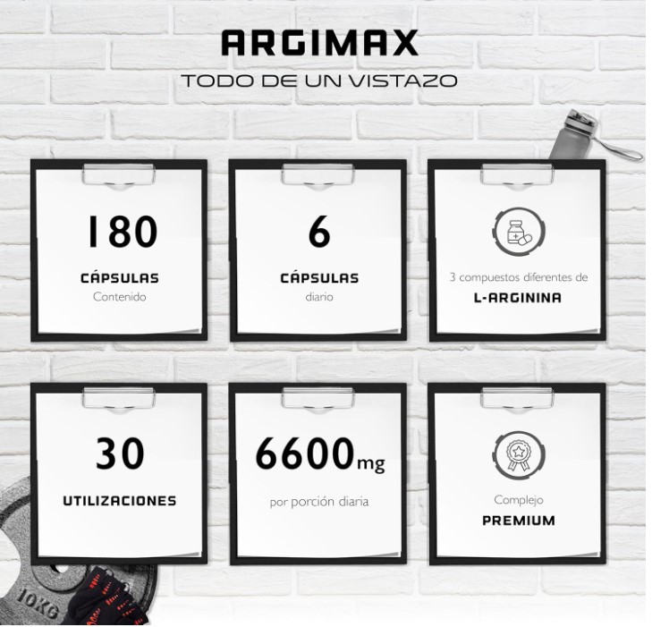 Argimax Triple Complex 6600 mg – Potencia y Resistencia - Imagen 4