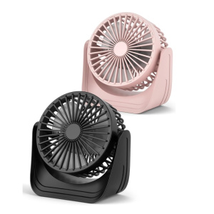 Ventiladores mesa (2 pack) negro y rosa