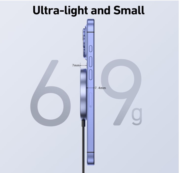 Cargador Magnético Inalámbrico 15W - Imagen 3