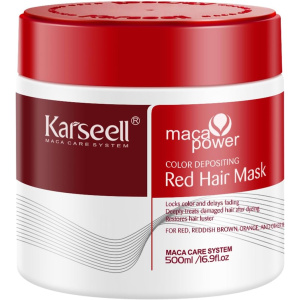 Karseell Mascarilla Roja Revitaliza y Protege el Color