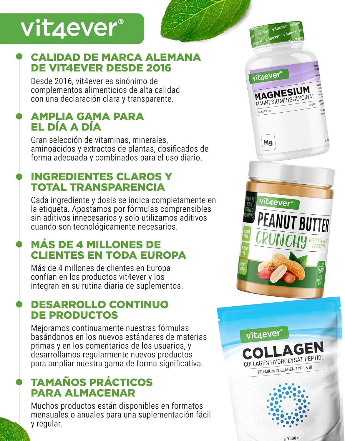 Vit4ever Vitamina K2 MK-7 – Alta Pureza para Huesos - Imagen 3