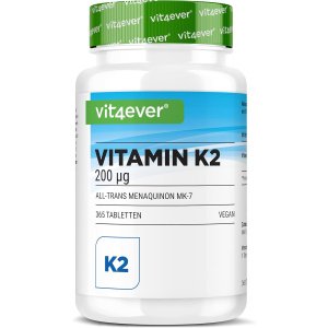 Vit4ever Vitamina K2 MK-7 – Alta Pureza para Huesos
