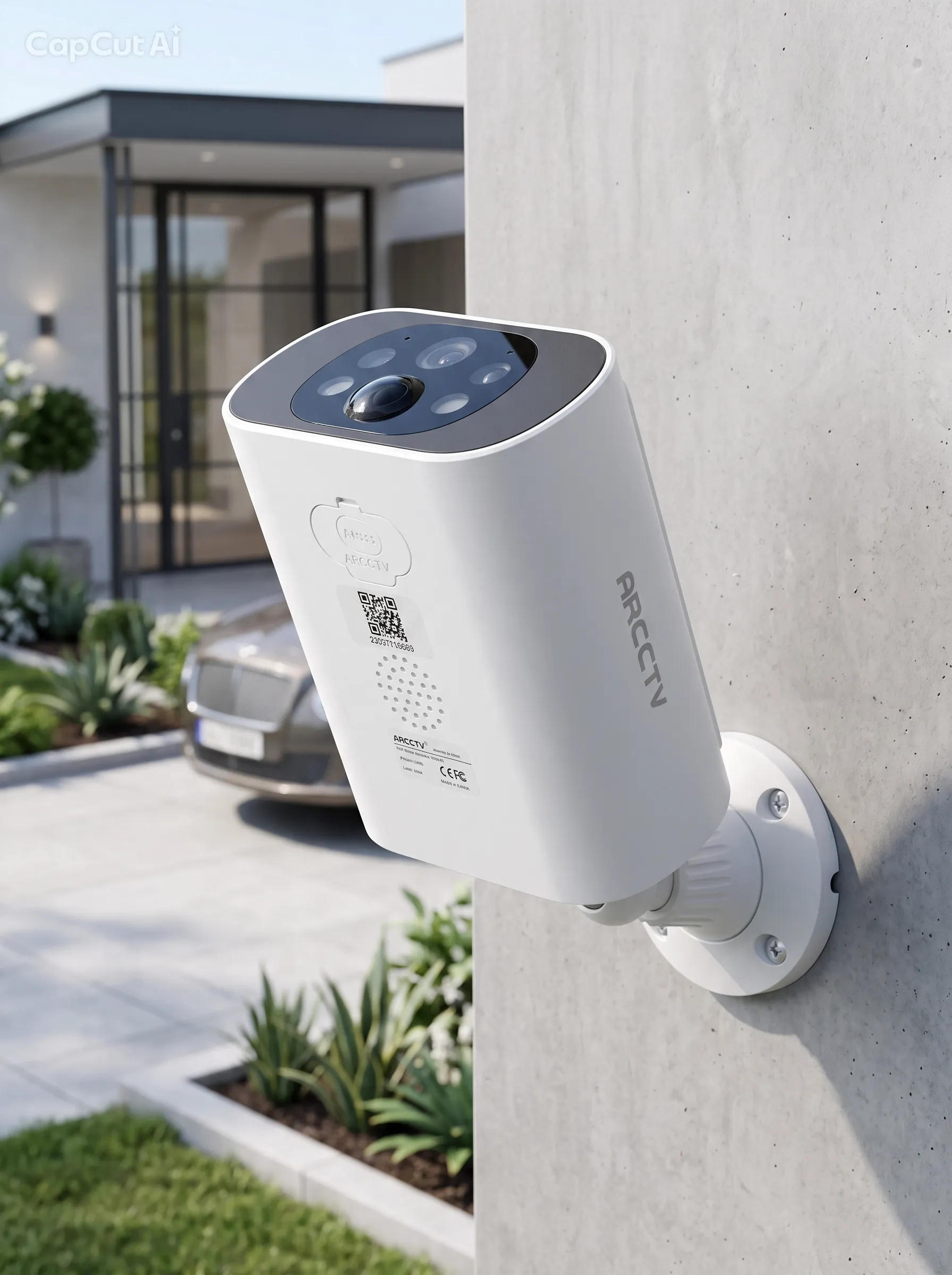 Cámara Solar ARCCTV 4MP WiFi Exterior IP65 sin Cables